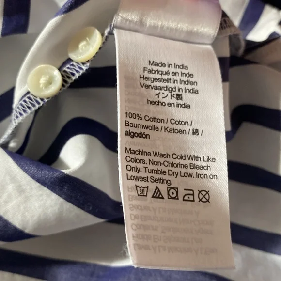 J. Crew x Marie Marot shirt 3x - Picture 8 of 8